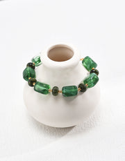 Blisseu Resin Stone Vintage Bracelet