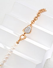 Blisseu Zircon Pearl Bracelet